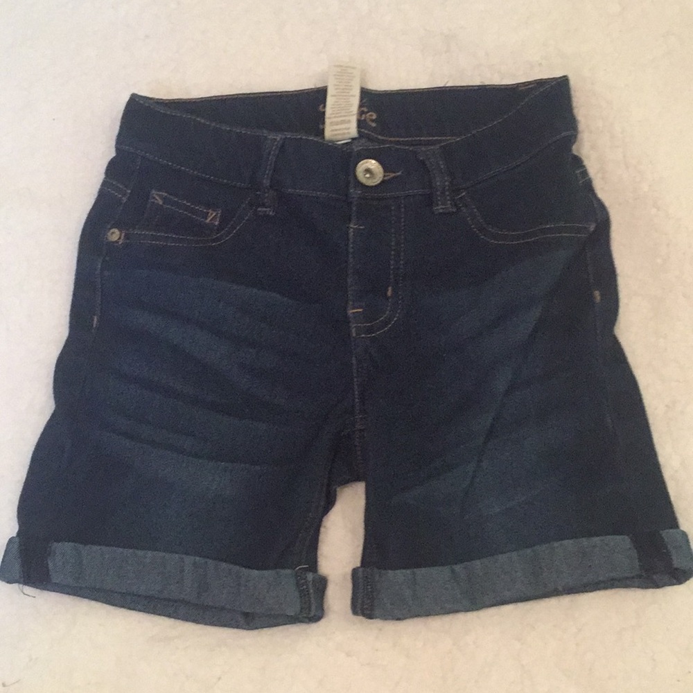 Jegging Material Jean Shorts
